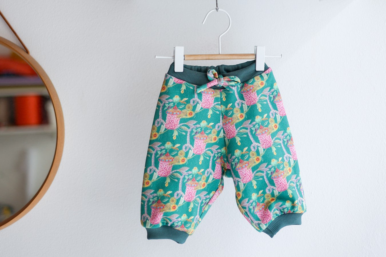 Organic cotton babies pants.
