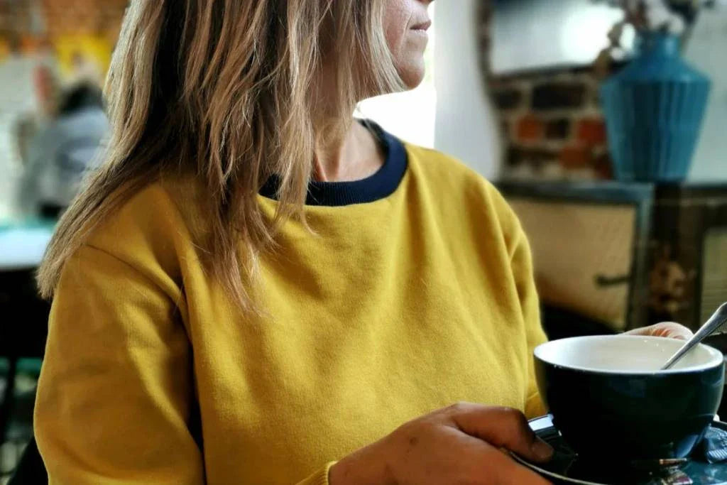 Organic cotton women outfit.