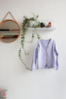 Kids organic cotton oversized cardigan.