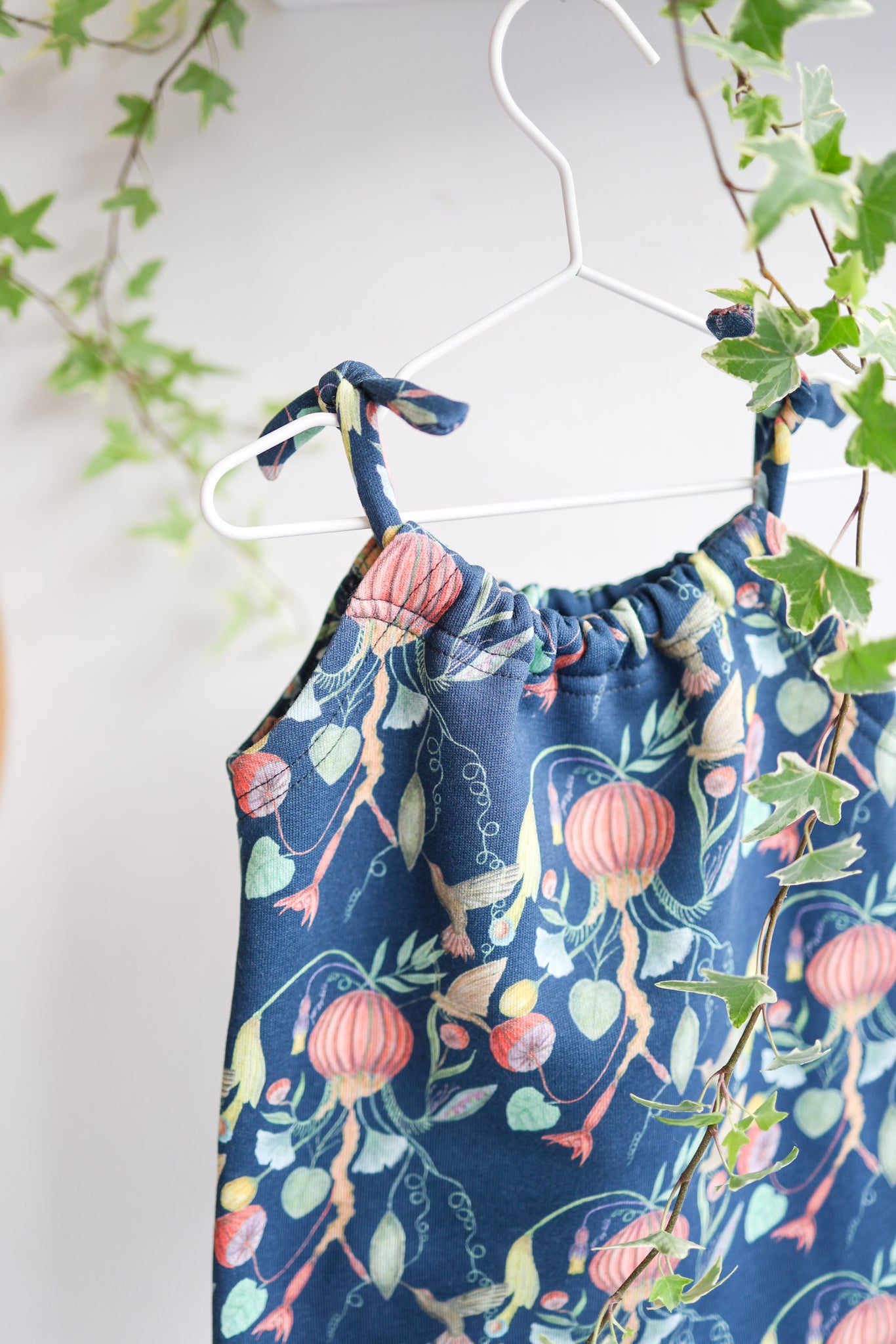 Babies organic cotton sweat overalls.