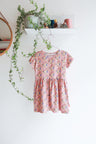 Organic cotton stretch jersey kids slip dress.