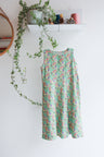 Kids organic cotton stretch jersey slip dress.