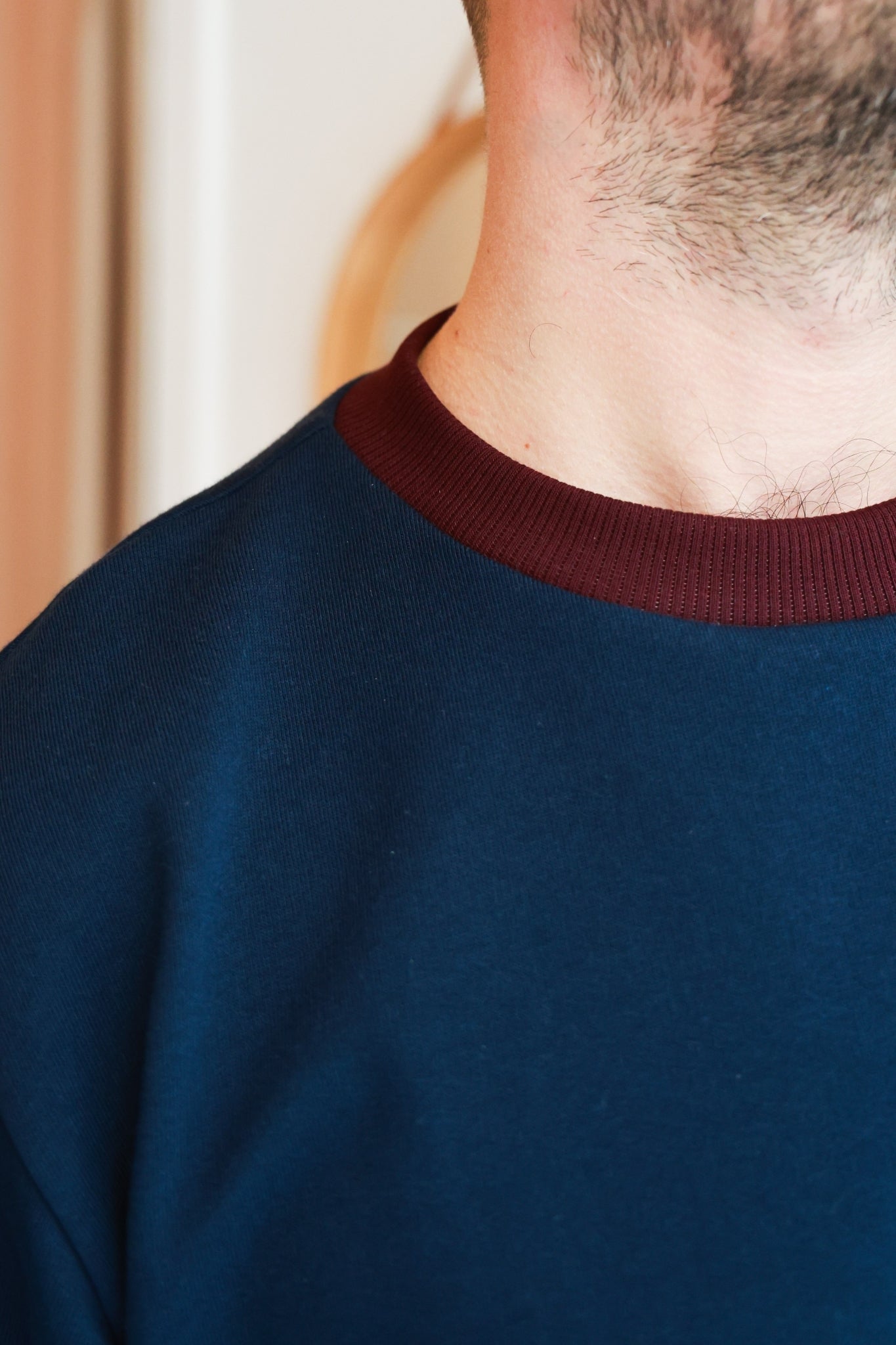 Men organic cotton sweatshirt.