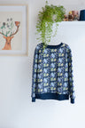 Kids unisex organic cotton sweatshirt.