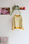 Kids organic cotton oversized sweatshirt.