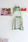 Kids organic cotton oversized sweatshirt.
