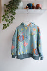 Kids organic cotton oversized hoodie.