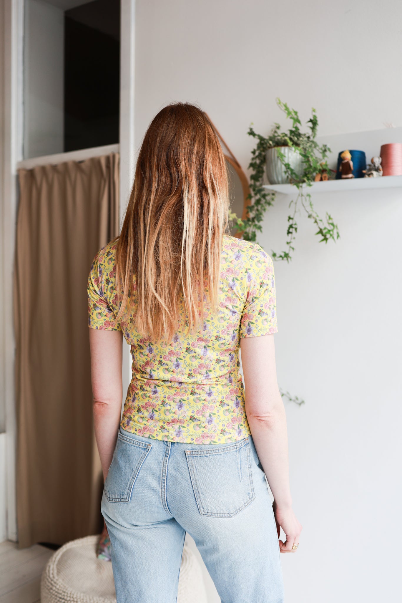 Organic cotton short sleeve women t-shirt.