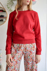Women organic cotton sweatshirt.