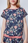 Kids organic cotton sweater vest.